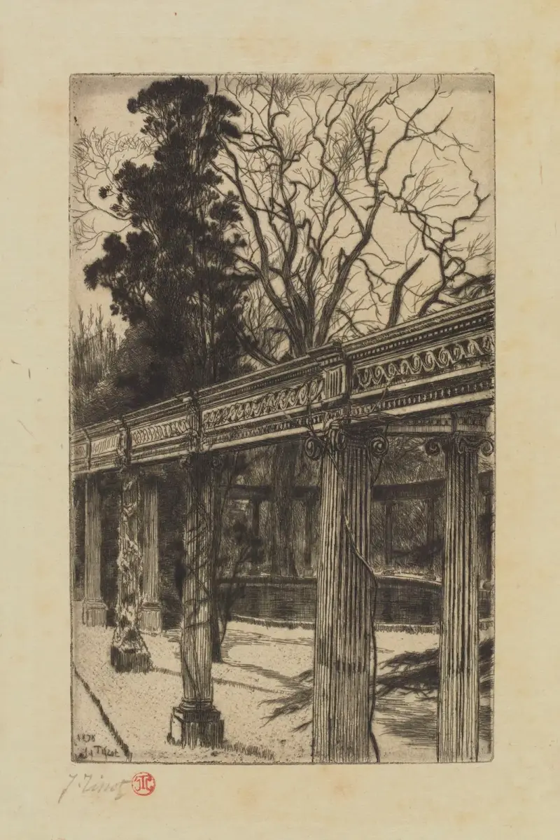 Min trädgård i St John's Wood av James Tissot