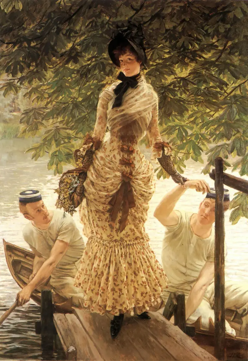Na Temži, James Tissot