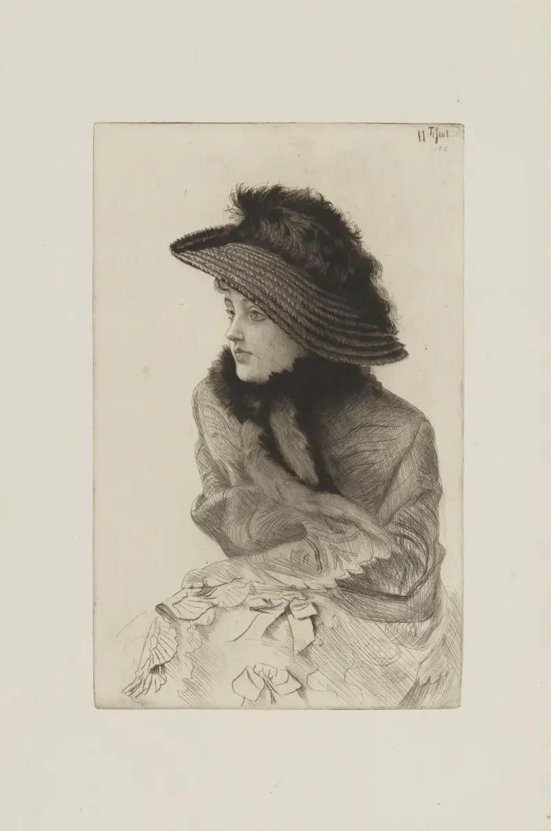 Porträtt av M. N. av James Tissot