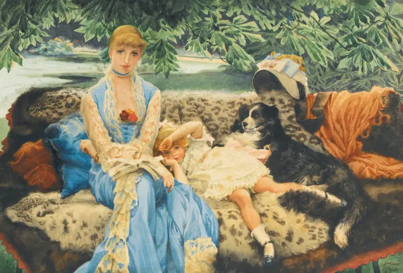 Quiet av James Tissot