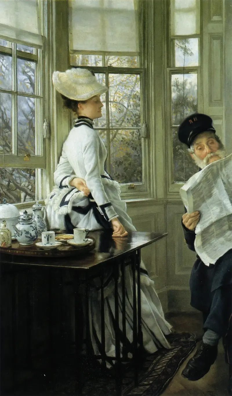 Die Nachrichten lesen von James Tissot