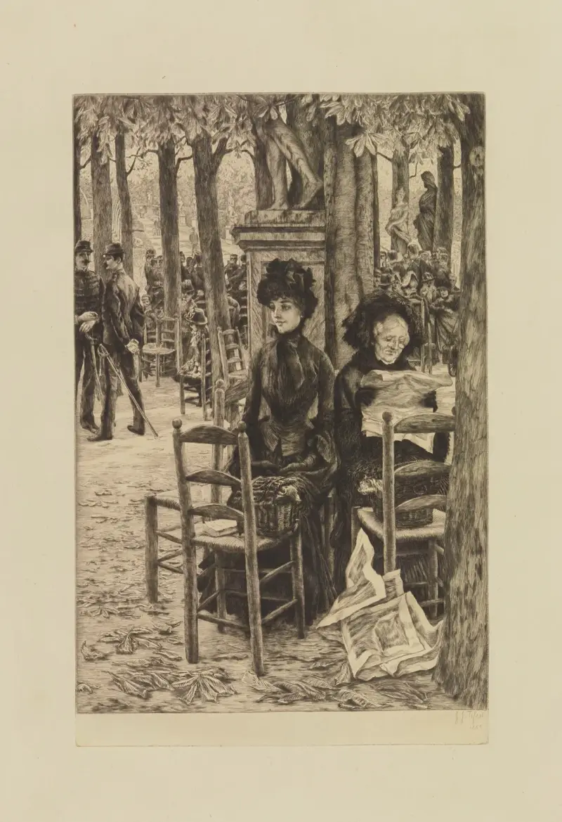 Utan punkt av James Tissot