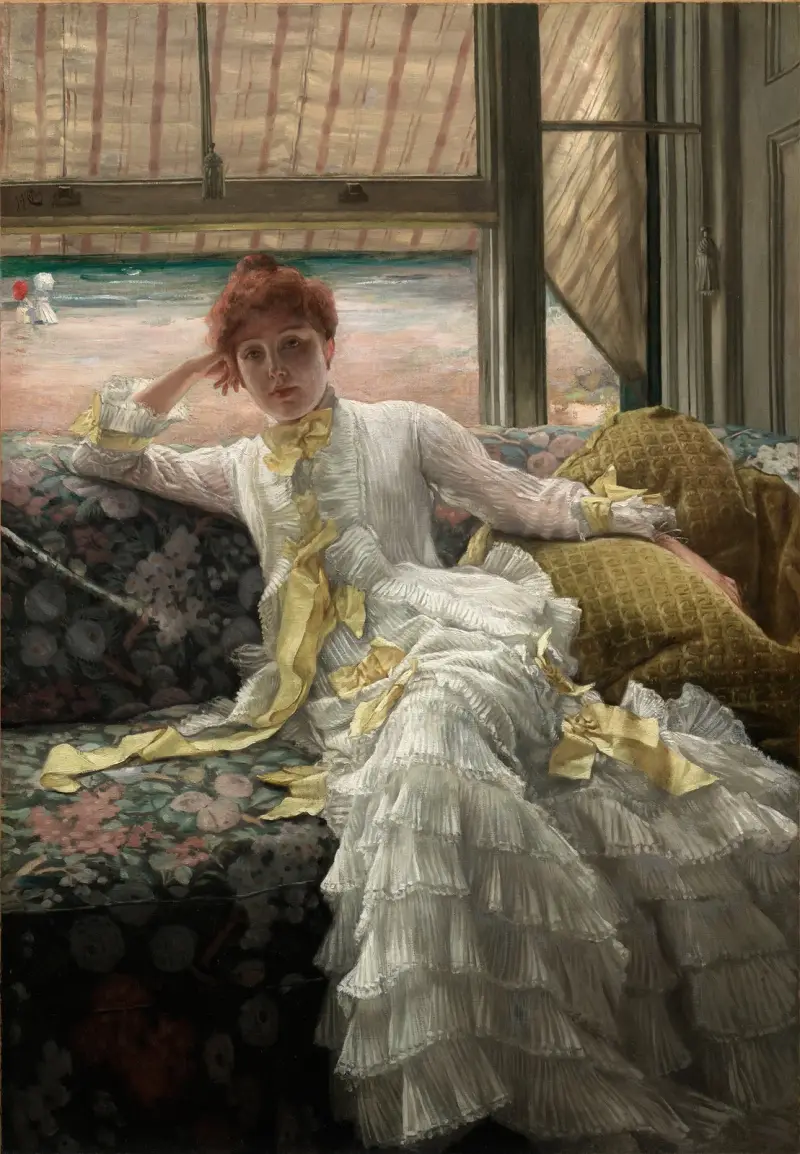 Nad morzem, James Tissot