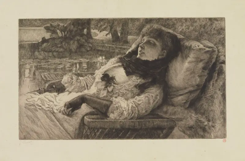 Sommarafton av James Tissot