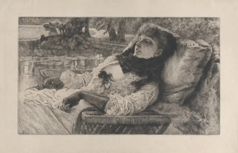 Sommarkväll av James Tissot