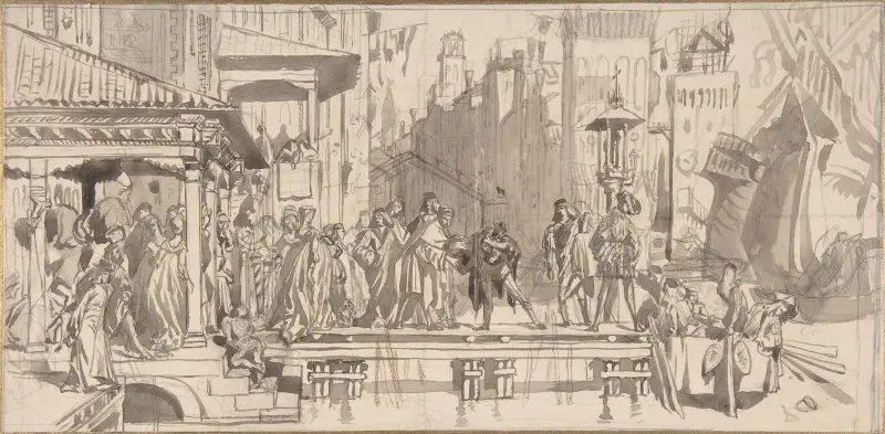 Den förlorade sonens avresa av James Tissot