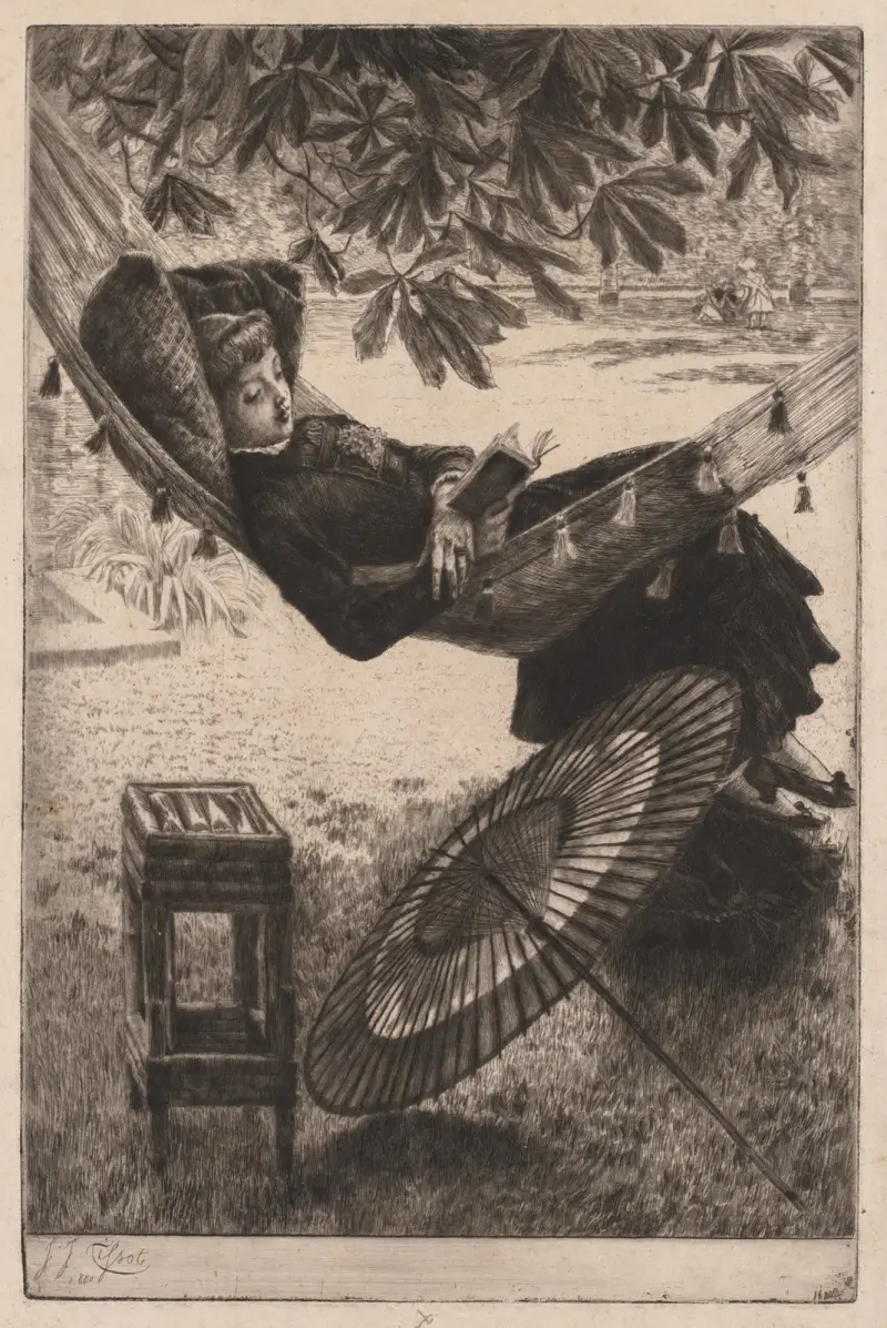 Hängmattan av James Tissot