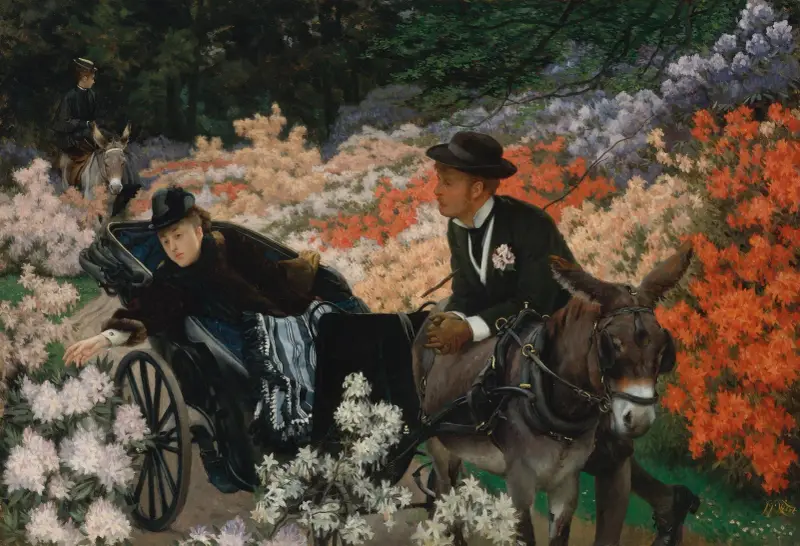 The Morning Ride av James Tissot