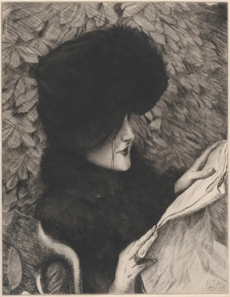 Tidningen av James Tissot