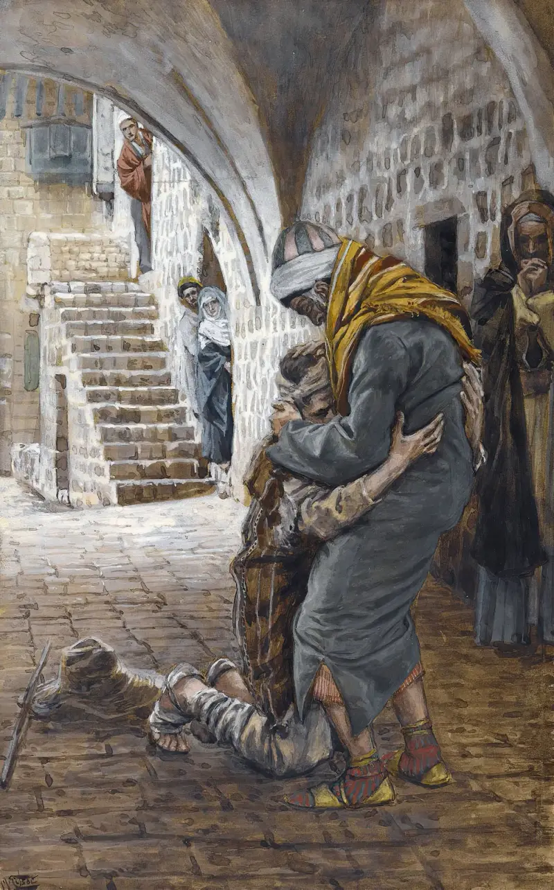 Återkomsten av den förlorade sonen av James Tissot