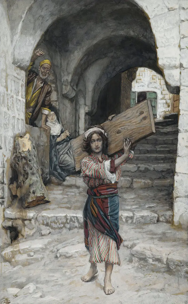 Jesu ungdom av James Tissot