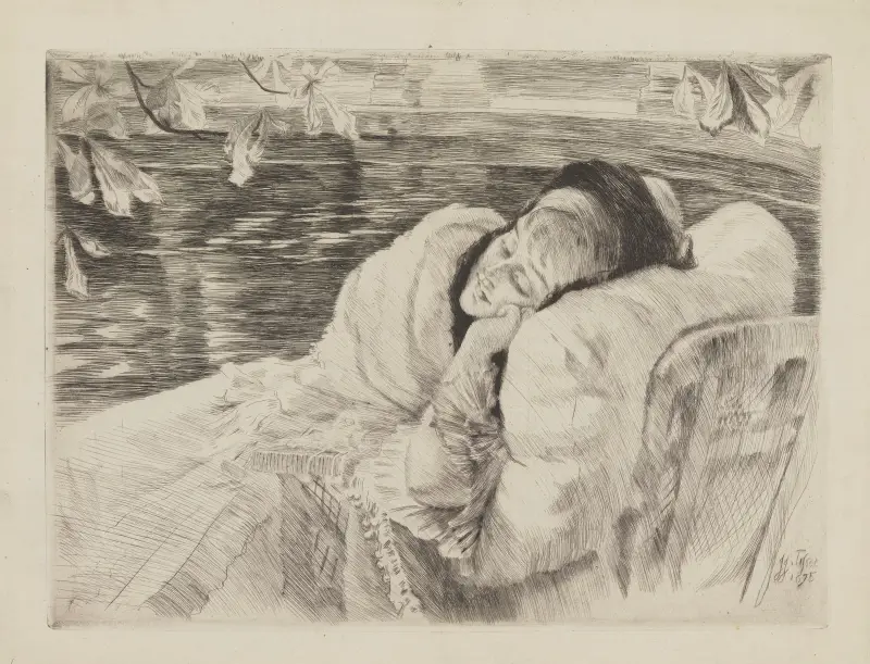 En konvalescent av James Tissot