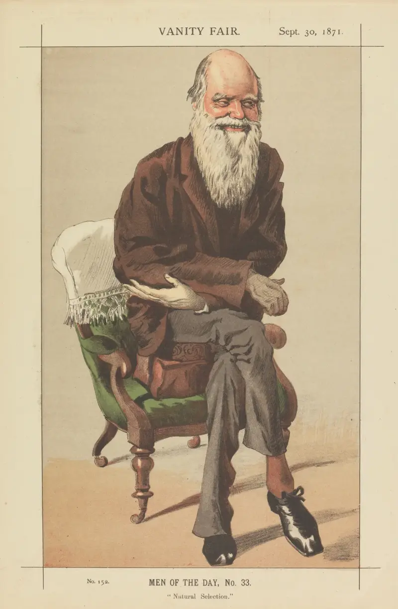 Vanity Fair Men of the Day, No. 33, Natural Selection av James Tissot