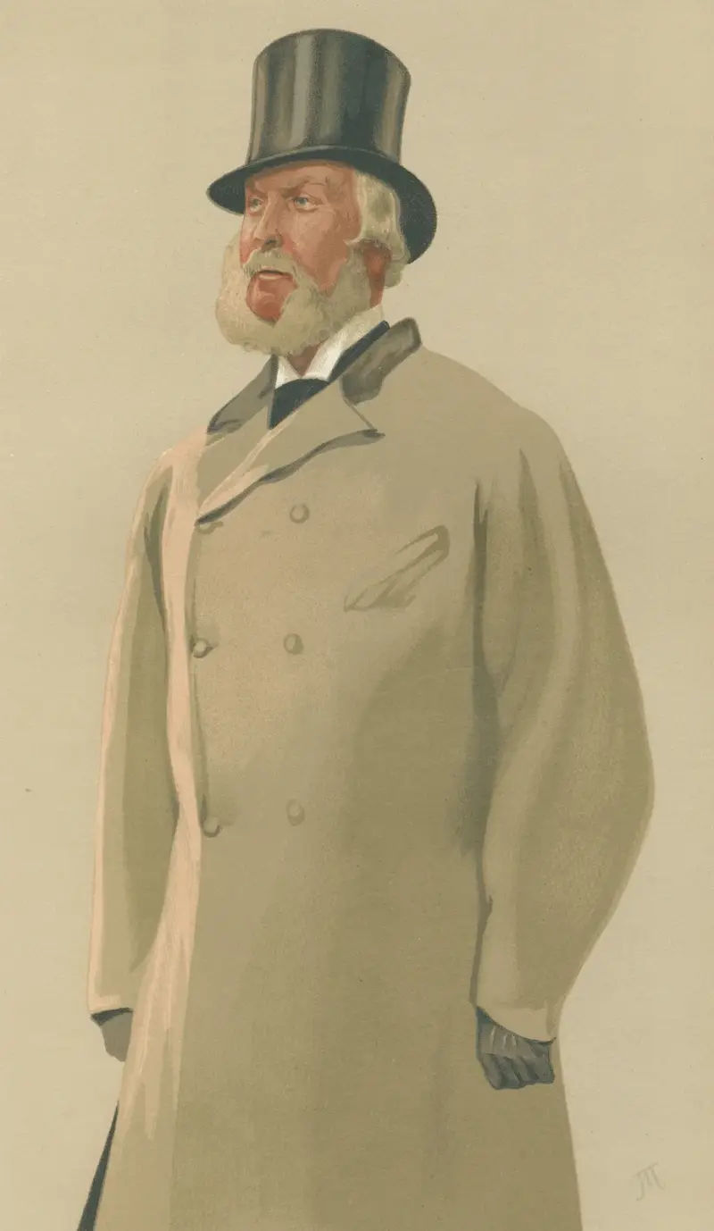 Vanity Fair; Militär och marin; 'Jim', generalmajor den ärade James MacDonald, 1 april 1876 av James Tissot