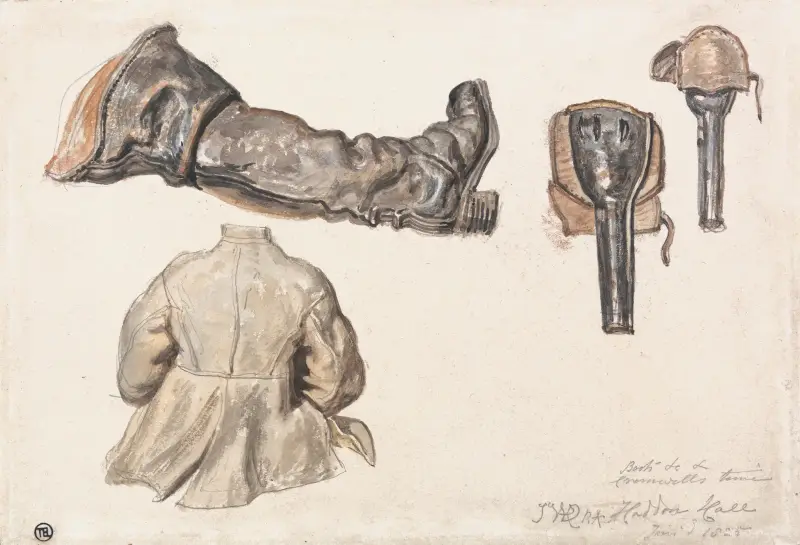 Boots, Etc. Cromwell’s Time, Haddon Hall av James Ward