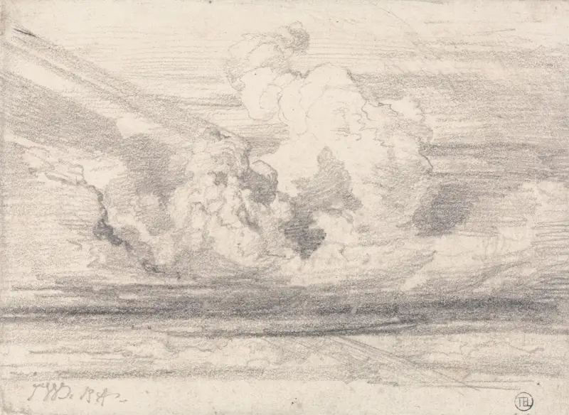 Molnstudie av James Ward
