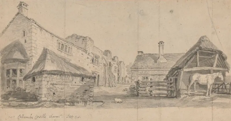 Collcombe Castle, Devonshire av James Ward
