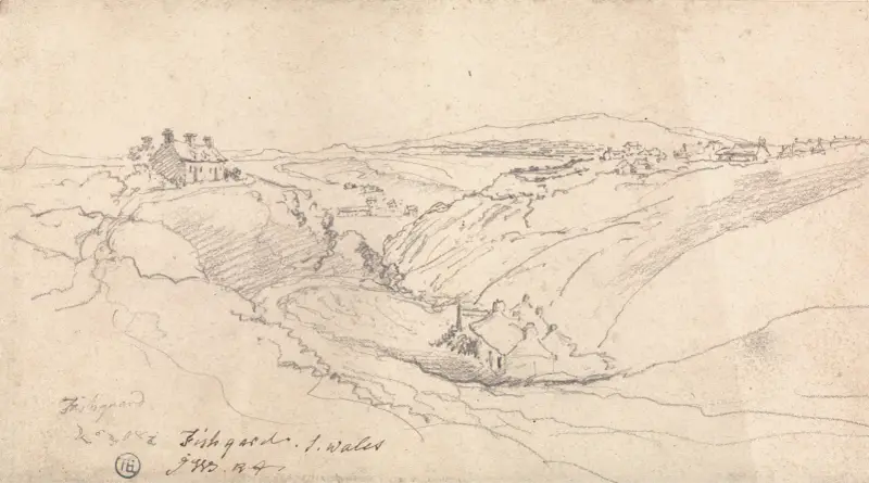 Fishguard, Pembrokeshire, South Wales av James Ward