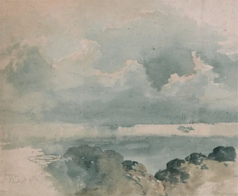Himmelsstudie von James Ward