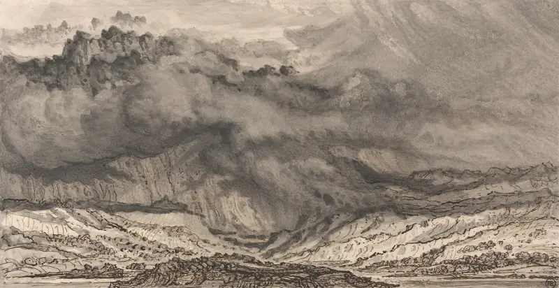 Snowdon, en annalkande storm av James Ward