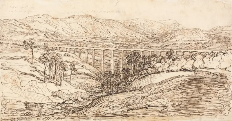 Dalen vid Llangollen av James Ward
