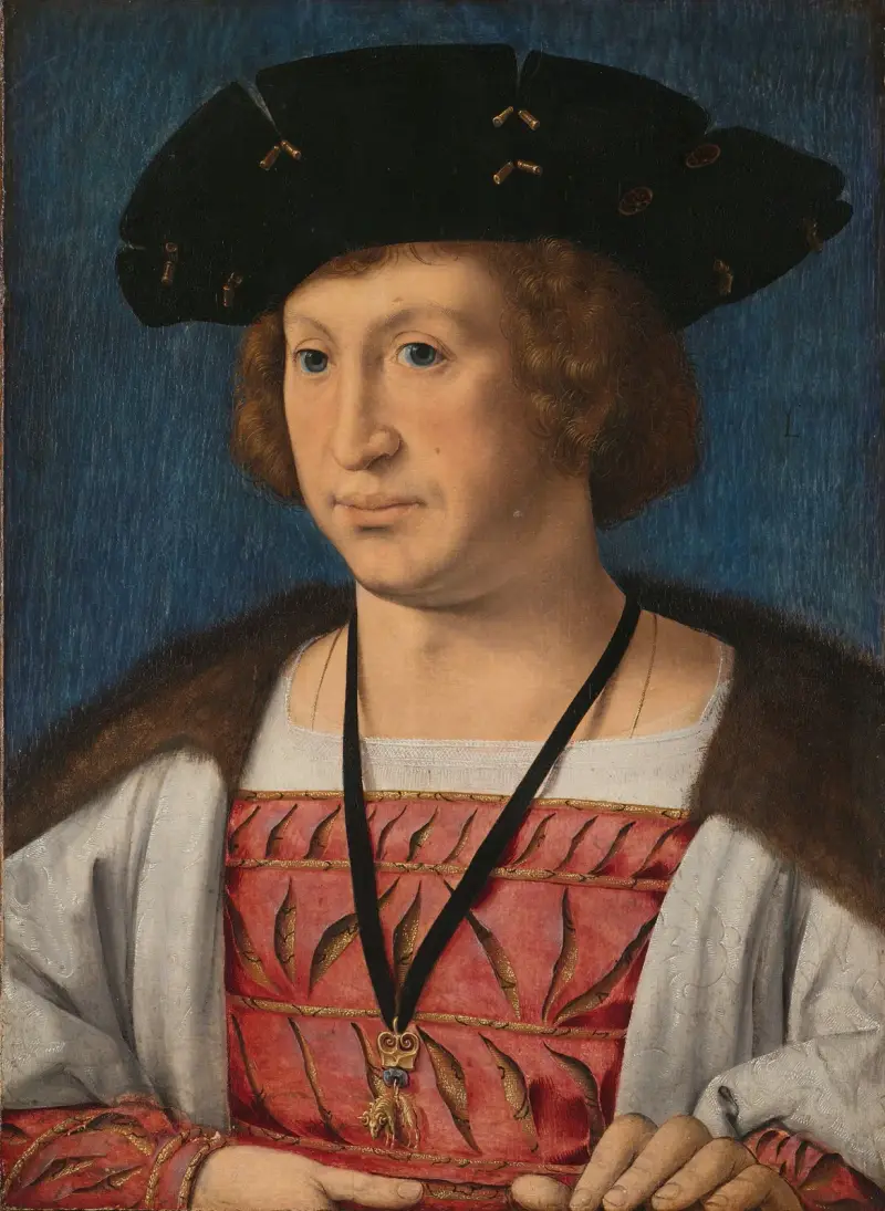 Floris van Egmond (1469-1539), Count of Buren en Leerdam av Jan Gossaert