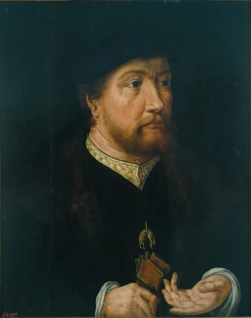 Henry III Of Nassau-Breda (from 1530 until 1532) av Jan Gossaert