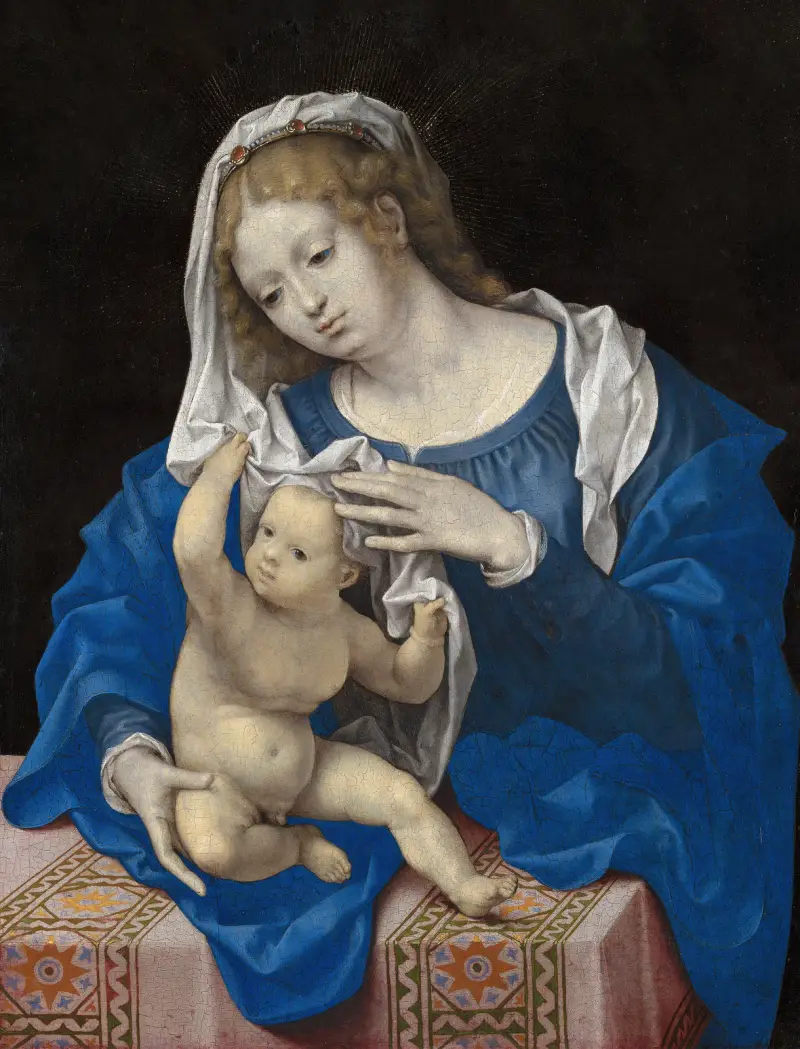 Madonna mit Kind, 1520 von Jan Gossaert