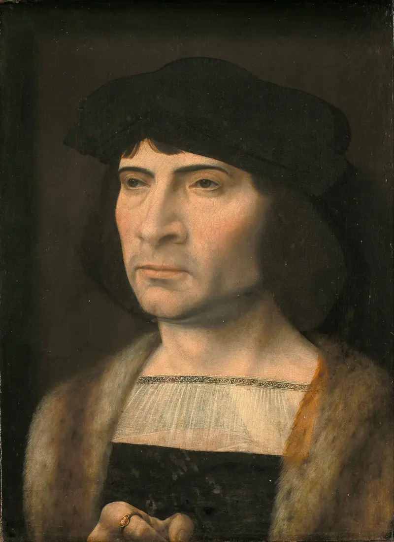 Portrait Of A Man – nr 1 av Jan Gossaert