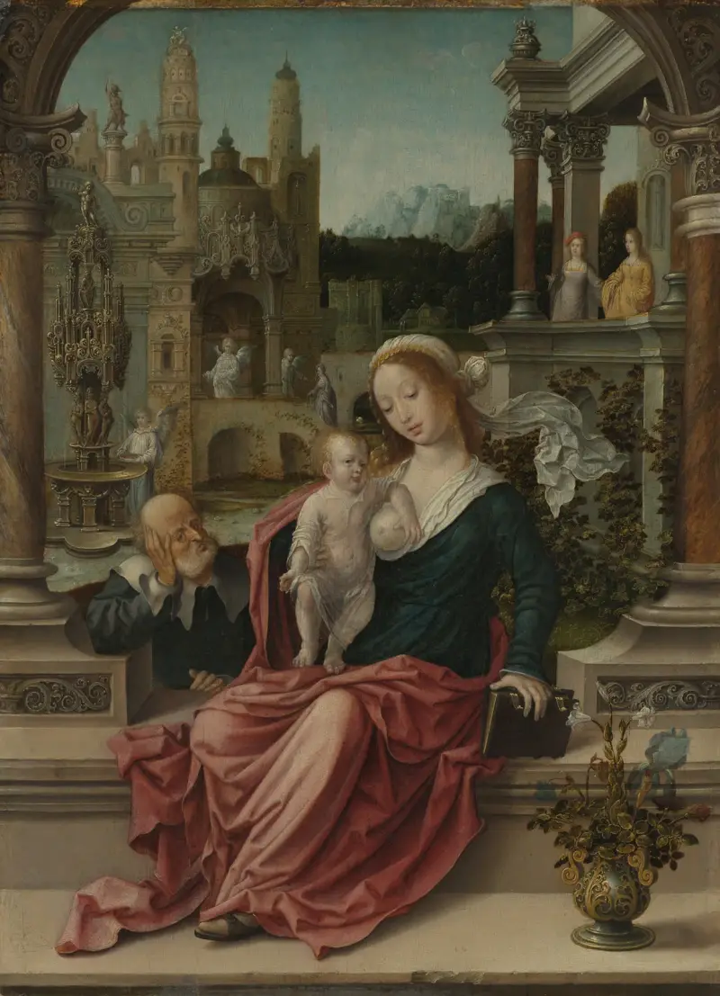 Święta Rodzina, 1507, Jan Gossaert