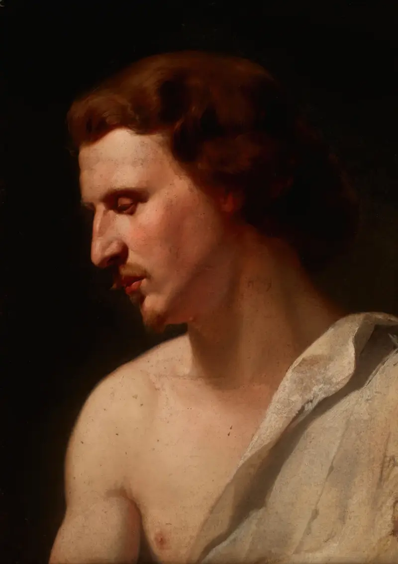 Akademisk studie – ung man av Jan Matejko