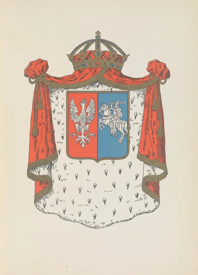 Album över polska kungar, pl. 5 av Jan Matejko
