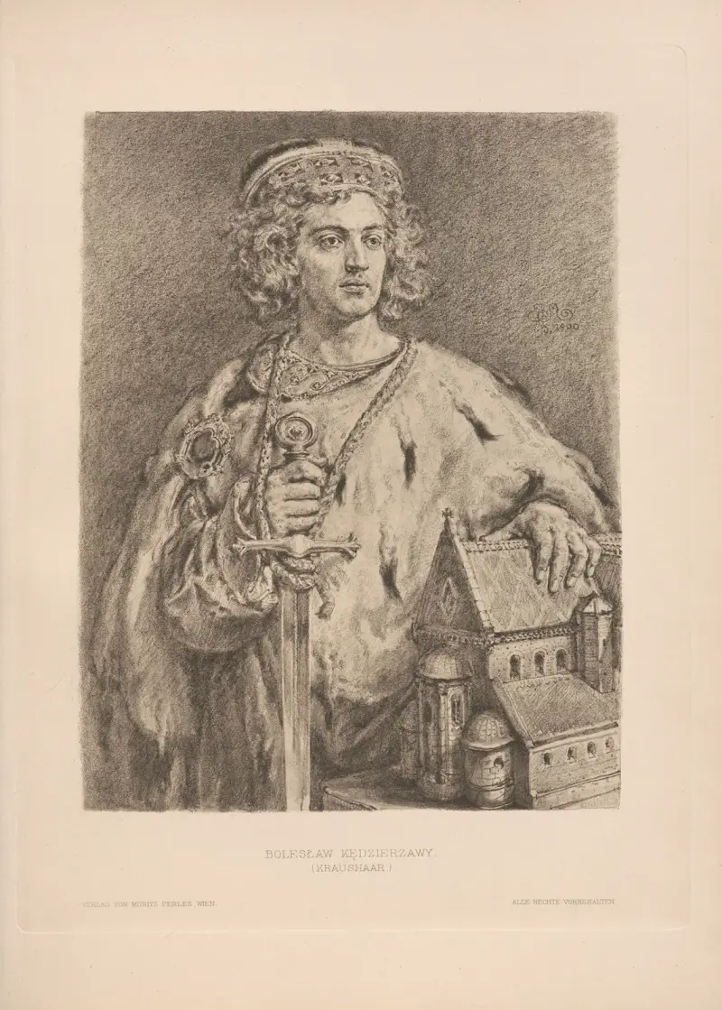 Bolesław Kędzierzawy av Jan Matejko