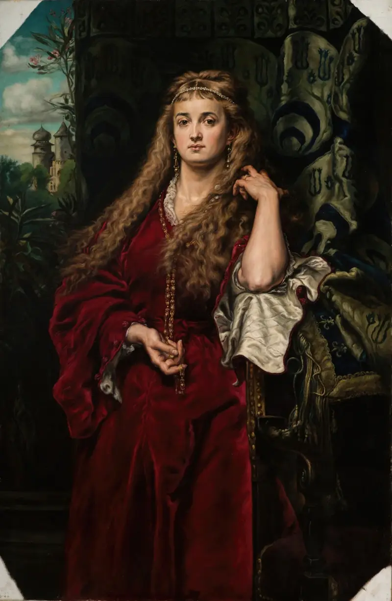 Kastellanens dotter av Jan Matejko