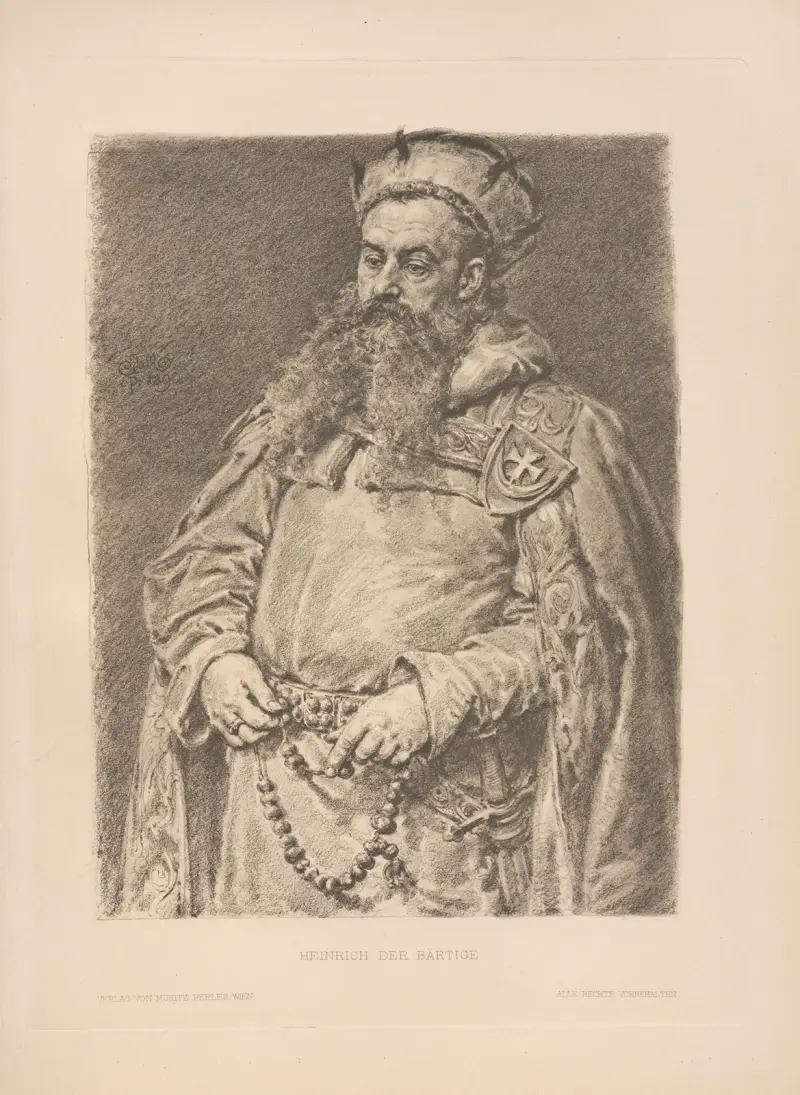 Henrik den skäggige av Jan Matejko