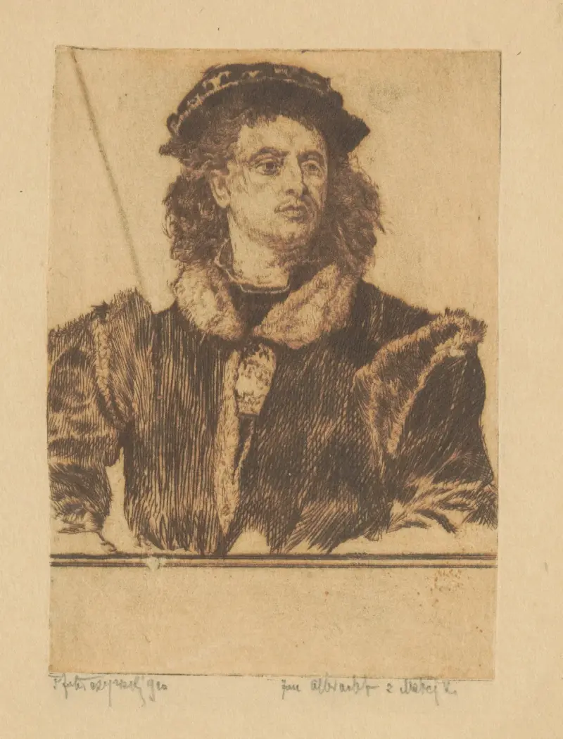John I Albert av Jan Matejko
