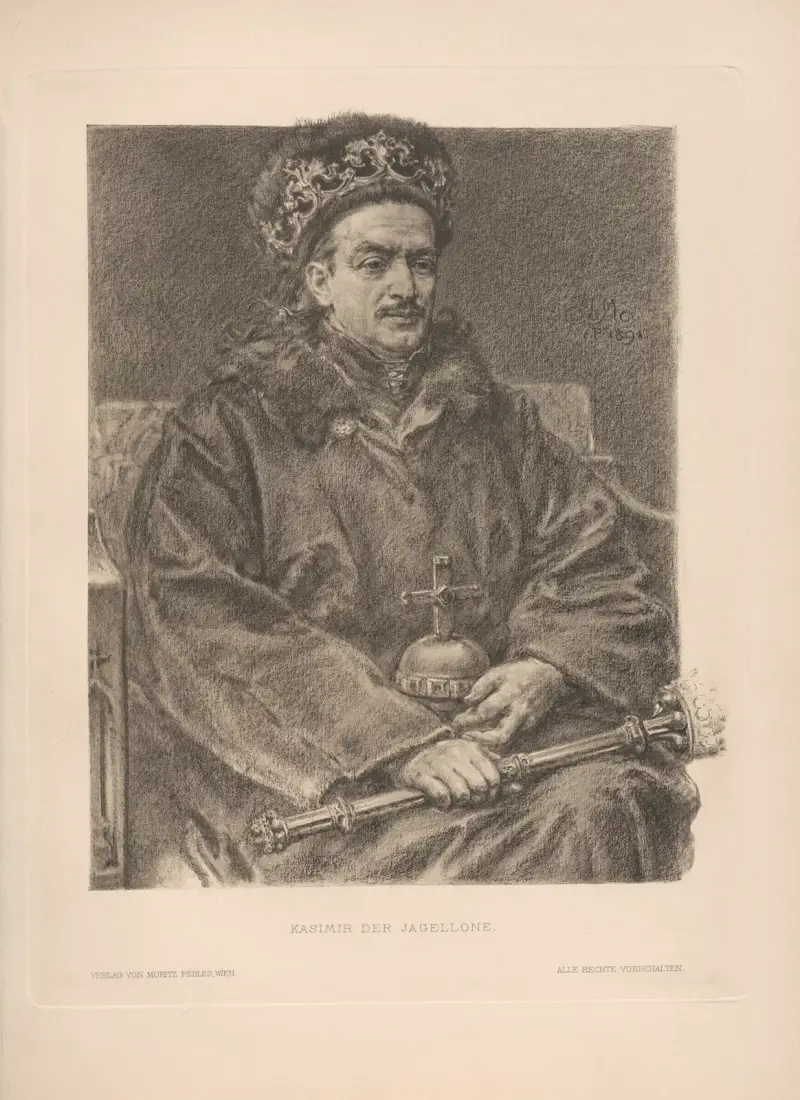 Kasimir der Jagellone av Jan Matejko
