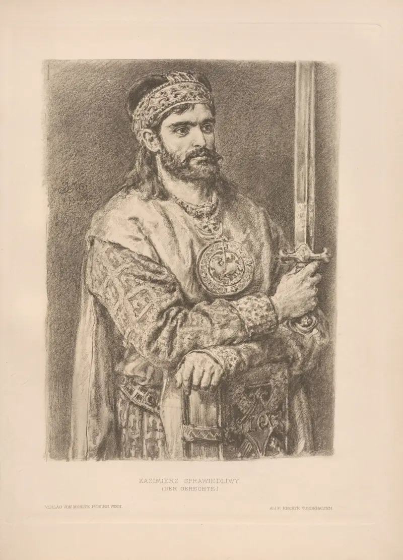 Kazimierz Sprawiedliwy av Jan Matejko