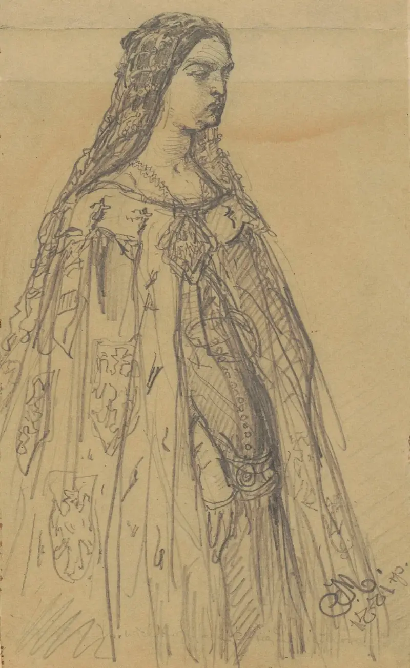 Drottning Jadwiga av Jan Matejko
