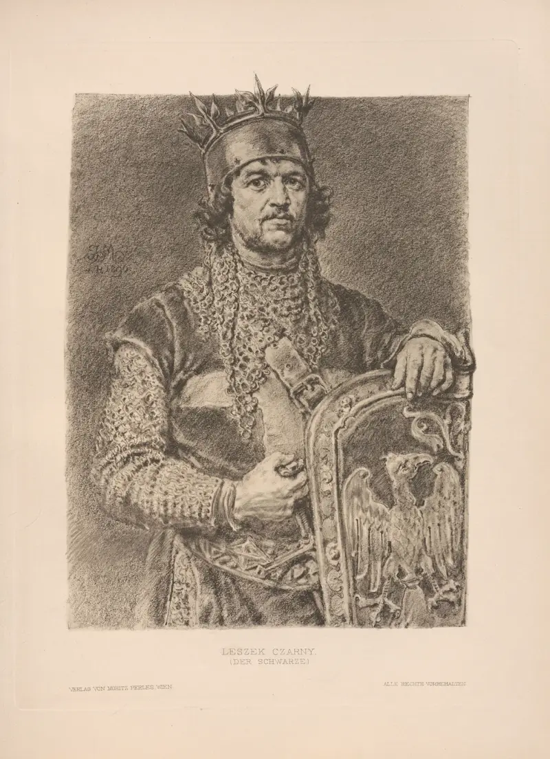 Leszek Czarny av Jan Matejko