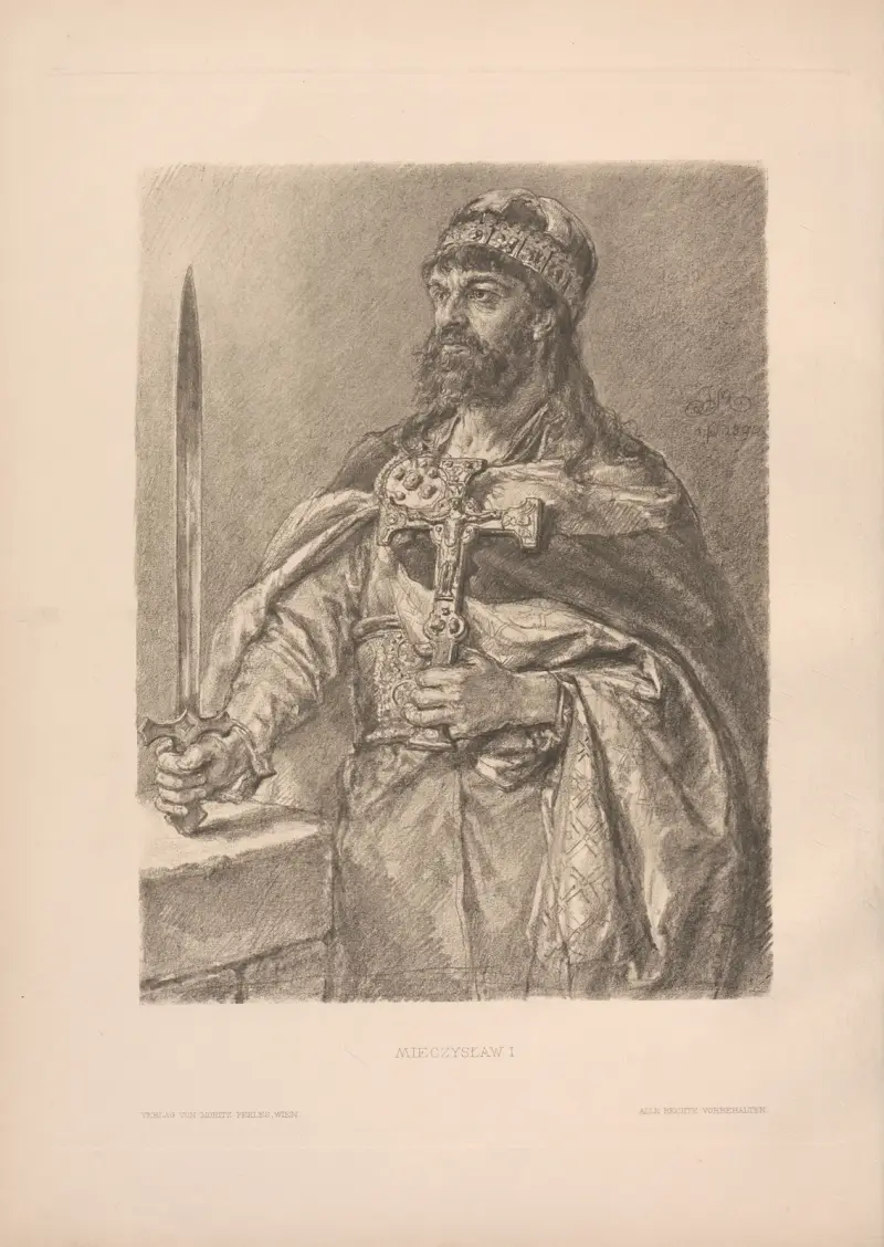 Mieczysław I av Jan Matejko