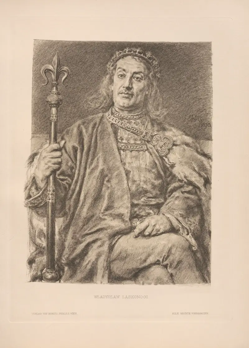 Mieczysław Laskonogi av Jan Matejko