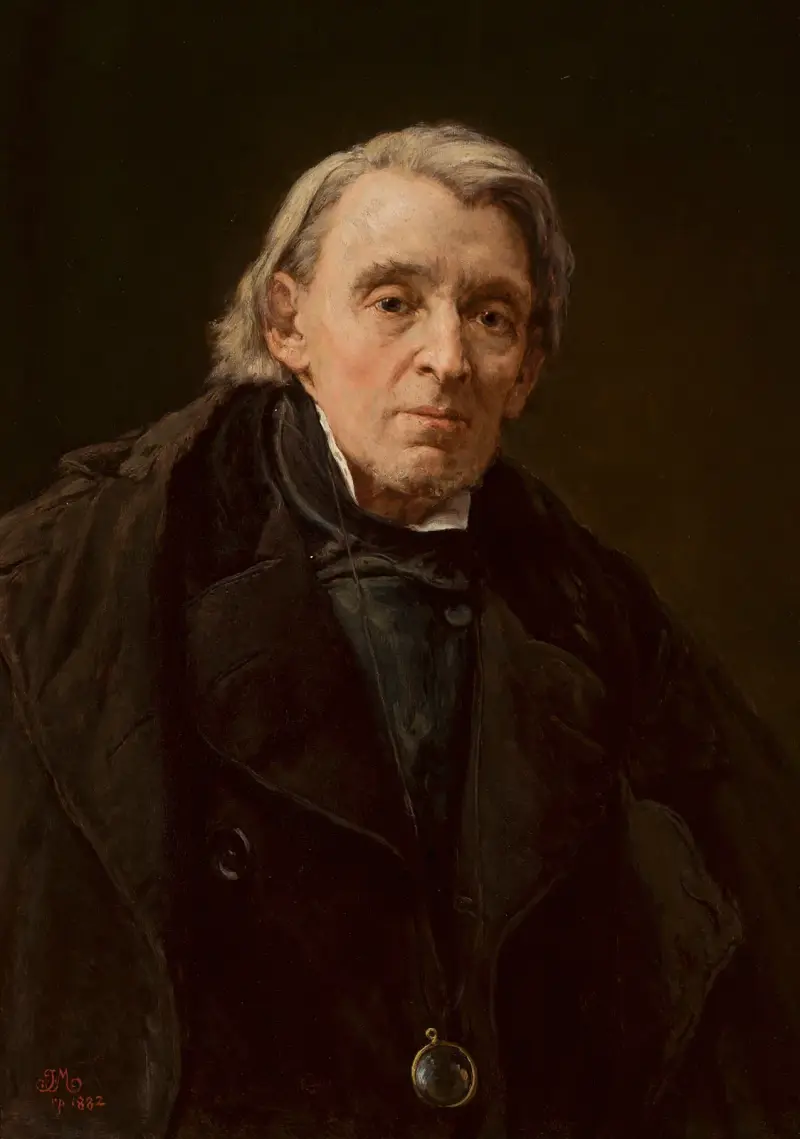 Portrait of Karol Podlewski av Jan Matejko