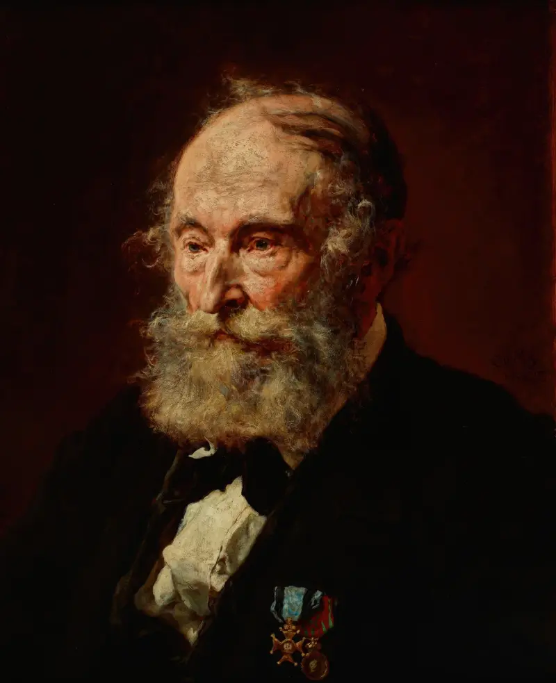 Portrait of Łukasz Dobrzański av Jan Matejko