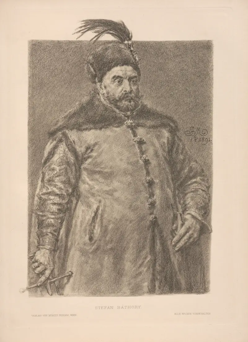 Stefan Batory av Jan Matejko