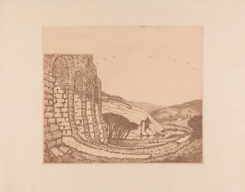 Konstantin, der Aquädukt von Wijnand Otto Jan Nieuwenkamp