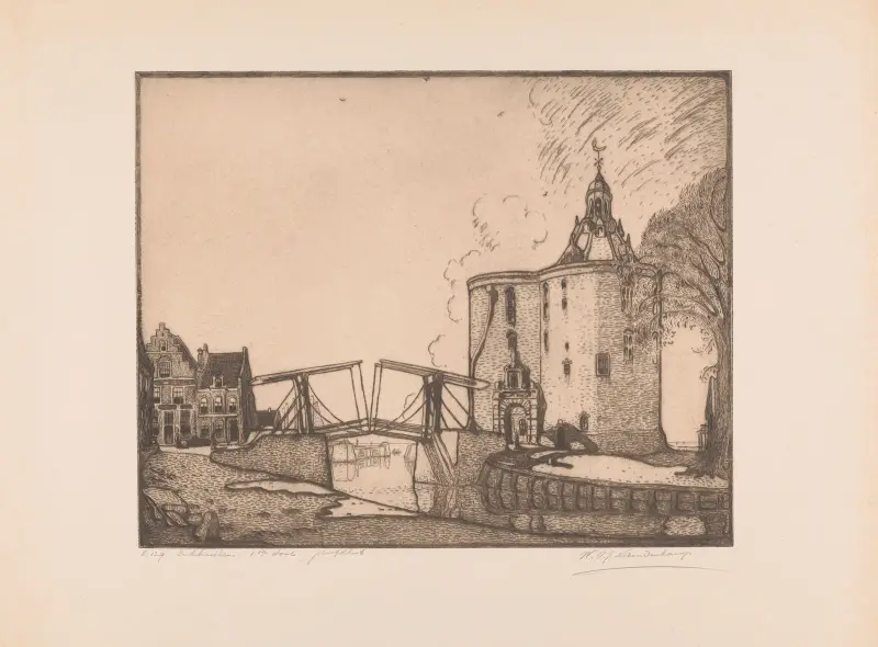 Enkhuizen, de Dromedaris von Wijnand Otto Jan Nieuwenkamp