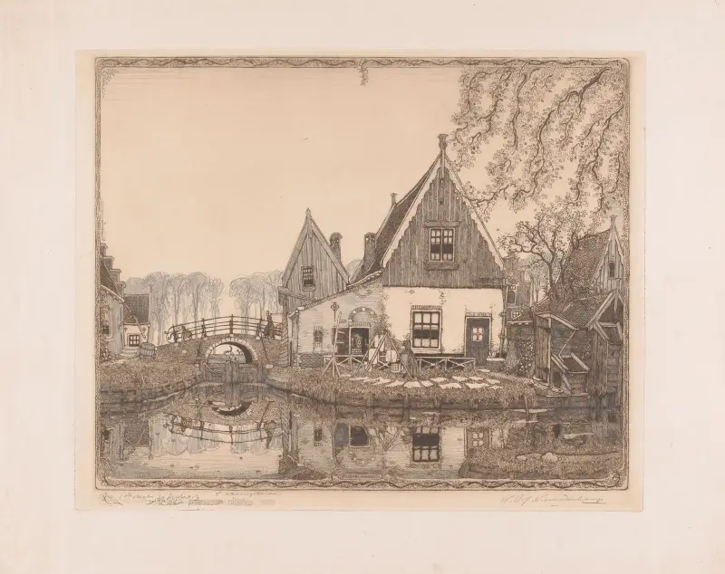 Das hübsche Schleuschen von Wijnand Otto Jan Nieuwenkamp