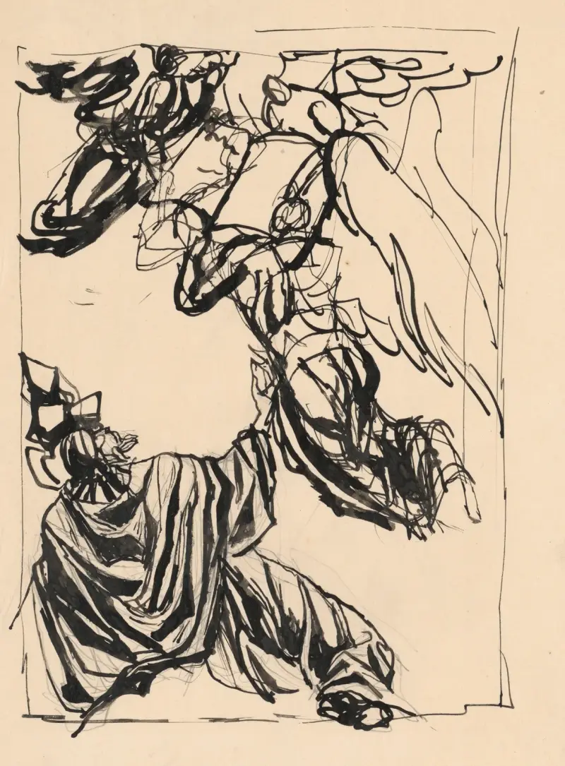 Biblische Szene von Ján Novák