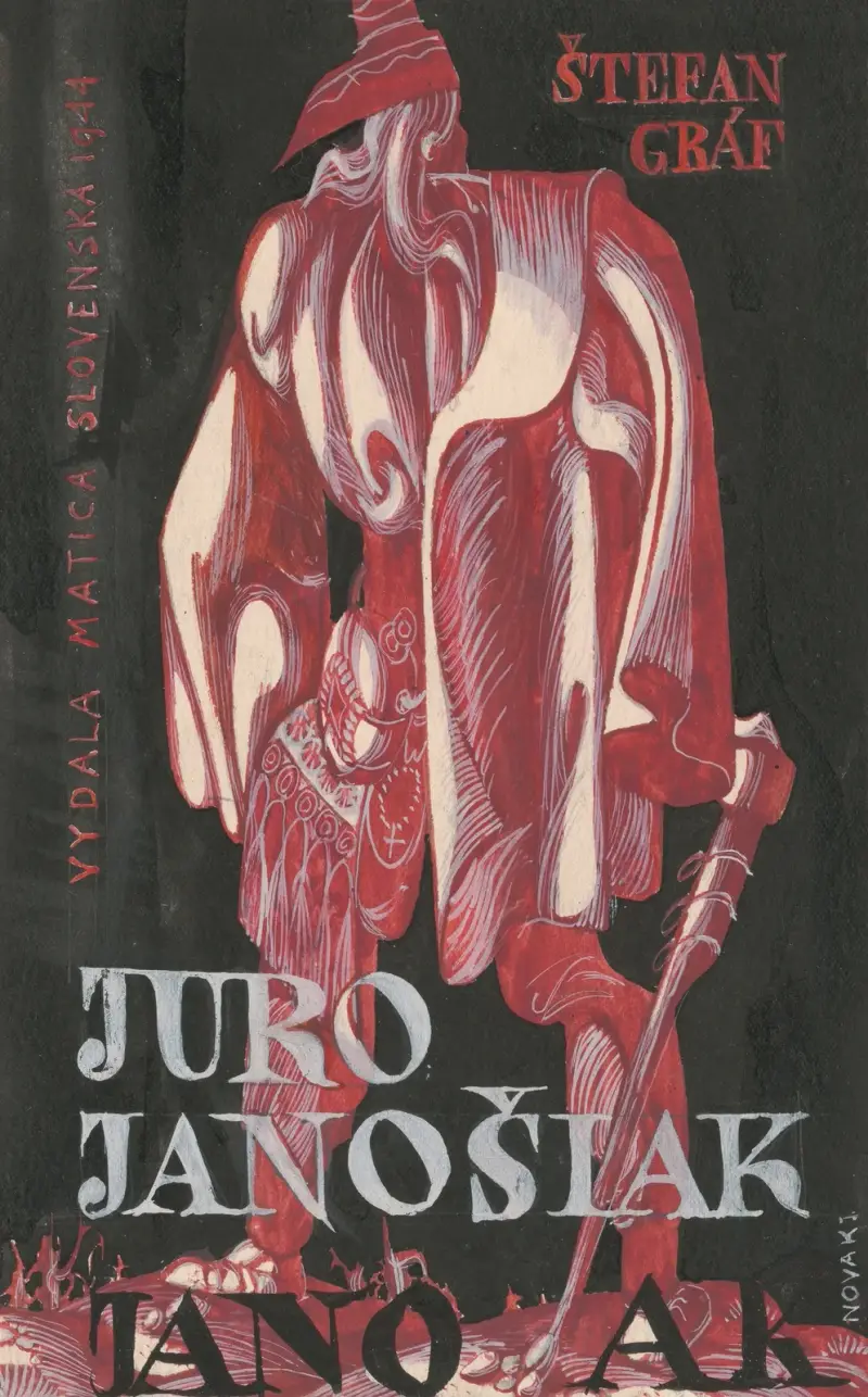 Cover Design for Štefan Gráf’s Book Jur Jánošiak av Ján Novák